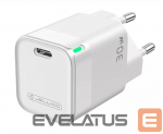 Adaptrid Jellico C43 Mini PD 30W QC 3.0 Smart Adaptive Fast Charger with 1x USB-C (5-20V) White