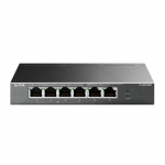 Server &ndash; muud tarvikud TP-Link Switch TL-SF1006P Unmanaged Desktop 10/100 Mbps (RJ-45) ports quantity 6 PoE+ ports quantity 4 Power supply type External