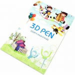 Teine toode iLike S6 Painting Book for 3D Printing Pen figure creation and learning 40 Patern