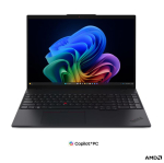 S&uuml;learvuti Lenovo ThinkPad L16 G3 AMD | Black | 16 " | IPS | WUXGA | 1920 x 1200 pixels | Anti-glare | AMD Ryzen AI 5 | 430 | 24 GB | SODIMM DDR5 | Solid-state drive capacity 512 GB | AMD Radeon 840M Graphics | Windows 11 Pro | 802.11be | Bluetooth v ...