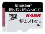 M&auml;lukaardid Kingston  KINGSTON 64GB microSDXC Endurance C10