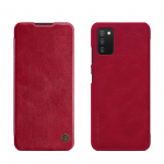 Tagakaaned Nillkin  Nillkin Qin leather holster case for Samsung Galaxy A03s red