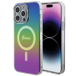Tagakaaned Guess  Guess IML Iridescent MagSafe case for iPhone 15 Pro - black