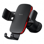 Automaatne hoidja Baseus  Baseus Metal Age II gravitational car phone holder for ventilation grille black (SUJS000001)