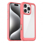 Tagakaaned Hurtel  Outer Space Case with Gel Frame for iPhone 16 Pro Max - Red