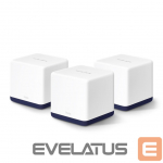 Ruuterid MERCUSYS  AC1900 Whole Home Mesh Wi-Fi System Halo H50G (3-Pack) 802.11ac, 1300+600 Mbit/s, Ethernet LAN (RJ-45) ports 3, Mesh Support Yes, MU-MiMO Yes, White
