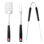 Muud v&auml;ikesed kodumasinad Adler  AD 6727 Grill utensil set with Carrying case, Stainless Steel/Black