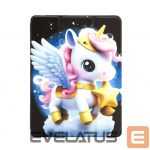 Kaaned iLike Samsung Galaxy Tab A8 10.5 (2021) Tablet Case Design SM-X200/SM-X205 Unicorn Violet