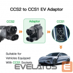 Autotarvikud iLike MG2DC CCS Combo 2 to CCS Combo 1 DC Adapter 250A High Power 150kW