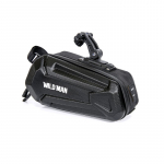 Jalgratta tarvik WILDMAN  WILDMAN traveling bag under bike saddle with zipper 1,2L XT7 black