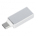 &Uuml;leminek OEM Adaptor OTG USB A 3.0 (female) to Typ C (male) white