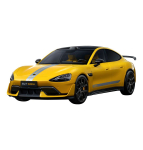 Kaubad laste jaoks Xiaomi  SU7 Ultra 1/18 Die-cast Model Car Lightning Yellow