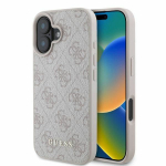 Tagakaaned Guess  Guess 4G Classic iPhone 16 Case - Pink