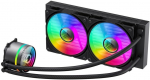 Jahutid gamemax CPU Liquid Cooler | ICEBURG 240 INFINITY | Black