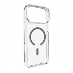 Tagakaaned Puro  Puro Lite Mag TPU+PC Case Compatible with MagSafe for iPhone 17 Pro Max - Transparent with Gray Ring