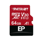Andmekandjad Patriot Patriot EP Series 64GB MICRO SDXC V30 up to 100MB/s