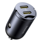 Muud kaubad Baseus Baseus Tiny Star 30W 2xUSB-C Car Charger - Black - OUTLET