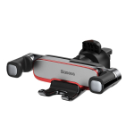 Muud kaubad Baseus  Baseus Lateral Gravity Car Holder - Silver - OUTLET