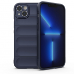 Tagakaaned Hurtel  Magic Shield Case case for iPhone 14 Plus flexible armored dark blue cover