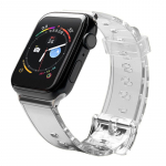 Tagakaaned Hurtel  Silicone Strap Bracelet Bracelet Strap Light for Apple Watch 42 / 44 mm - Black