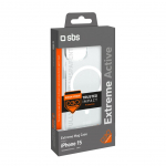 Tagakaaned SBS  SBS D3O MagSafe iPhone 15 Case - Clear