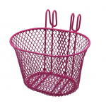 Jalgratta tarvik OEM  Front bicycle basket FSBKT-059T pink