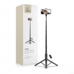 Kaameratarvik Tech-Protect  Selfie Stick Tech-Protect L09S with Tripod - Black
