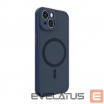 Tagakaaned Evelatus Apple iPhone 14 Hybird Case Whith Magsafe and Camera Protection PC+TPU Blue