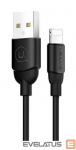 Kaabel USAMS Apple SJ245USB01, USB B - Lightning 8pin, 1 m Cabel Black