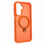 Tagakaaned Evelatus Samsung Galaxy A17 4G / A17 5G Shield Case With MagSafe & Stand Matte Ring Orange