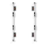 Teleri kinnitus EDBAK  ULS3337 Universal LED System for 3 cabinets 600 x 337.5 | Black