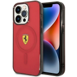 Tagakaaned Ferrari  Ferrari FEHMP14LUKR iPhone 14 Pro 6.1" red/red hardcase Translucent Magsafe