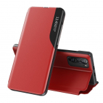 Tagakaaned Hurtel  Eco Leather View Case Elegant Flip Cover Case with Stand Function Xiaomi Redmi K40 Pro + / K40 Pro / K40 / Poco F3 Red
