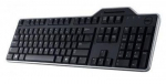 Arvuti klaviatuur Dell KB-813 Smartcard keyboard, Wired, with smart card reader, RU, Black