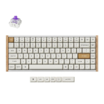 Arvuti klaviatuur Keychron  Keychron K2 HE - US Layout - Hot-Swappable Gateron Magnetic Nebula - White Wireless Keyboard