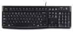 Arvuti klaviatuur Logitech  K120 Standard, Wired, EN/LT, 1.5 m, USB Port, Black, Lithuanian, 55 g
