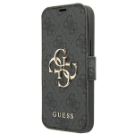 Muud kaubad Guess  Guess GUBKP13X4GMGGR iPhone 13 Pro Max 6.7" gray/gray book 4G Big Metal Logo