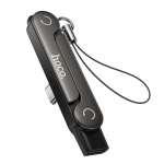 Kaabel Hoco  Adapter with holder USB C to USB C max 240W Hoco UA47A black