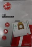 Tolmuimeja tarvik Hoover  SALE OUT. |  Pure Epa microfiber Vacuum cleaner bags | H81, | White | DAMAGED PACKAGING