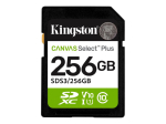 M&auml;lukaardid Kingston 256GB SD Select Plus, UHS-I, V10