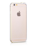 Tagakaaned Hoco Apple Apple iPhone 6 / 6s Blade Series Fedora Metal Bumper HI-T026 Silver