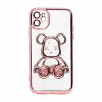 Tagakaaned iLike Apple iPhone 11 Silicone Case Print Desire Bear Pink