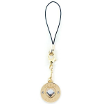 Muu telefoni lisavarustus Guess  Guess case GUCPMHGLD Phone Strap Heart Diamond Charm with Rhinestones