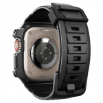 Tagakaaned Spigen  Spigen Rugged Armor Pro Apple Watch Ultra (49mm) Strap Case - Black
