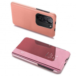 Tagakaaned Hurtel  Clear View Case cover for Xiaomi Redmi K40 Pro+ / K40 Pro / K40 / Poco F3 pink