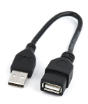 Kaabel Gembird  Gembird USB Male to USB Female 0.15m Black