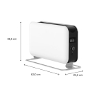 Muud v&auml;ikesed kodumasinad Mill  Mill Portable Heater CO1500MAXWIFI3 Convection Heater 1500 W Suitable for rooms up to 14-18 m White IPX4