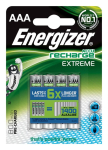 Kontoritarbed Energizer  Rechargeable battery  ENERGIZER Extreme  AAA  HR  1  2V  800mAh  4 pcs