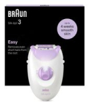 Epilaator Braun  BRAUN Epilator  SE3-000 Silk epil 3  Number of power levels 2  White/Purple