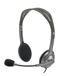 K&otilde;rvaklapid Logitech  Logitech Stereo headset H111 Single 3.5 mm jack  Grey  Built-in microphone